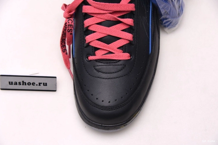 SP Jordan DJ4375-004 OWT Blue Black - Low 2 Retro 0116